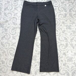 7th Avenue Suiting Collection Gray Pants Women's Large Tall‎ Boot Cut Wide Leg
